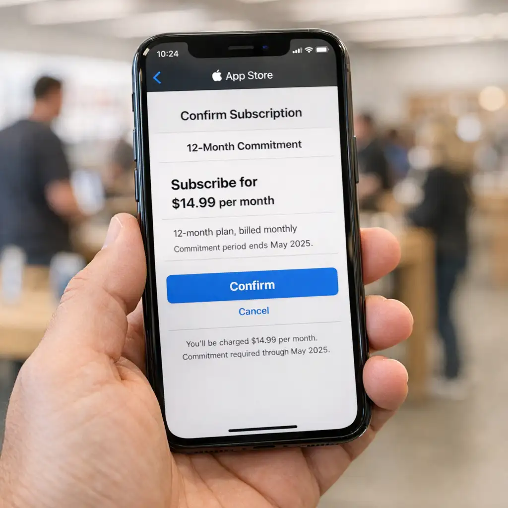 Apple 给 App Store 订阅加了“月付年约”:便宜一点,但别忘了它仍会续约