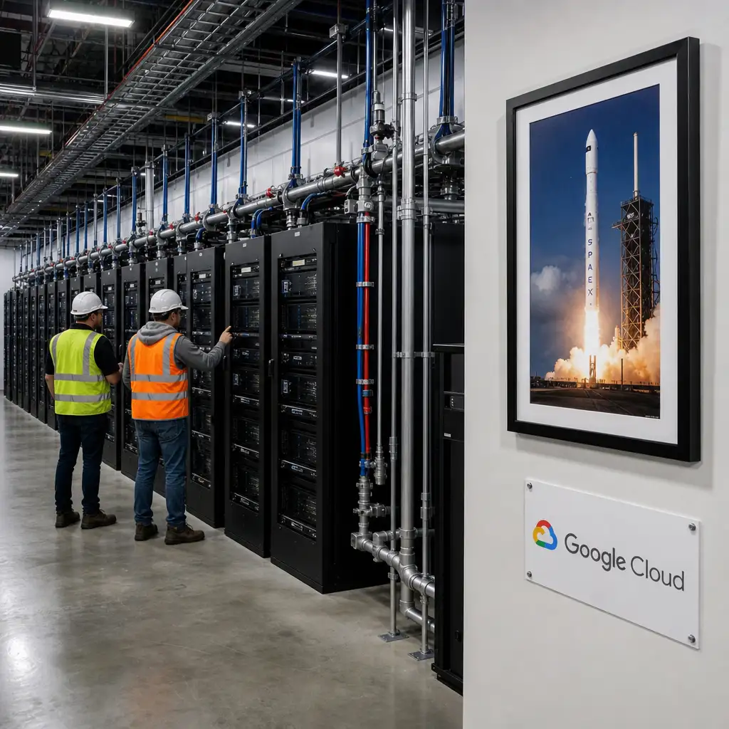 Google与SpaceX谈轨道数据中心:AI算力想上天,成本账还在地上