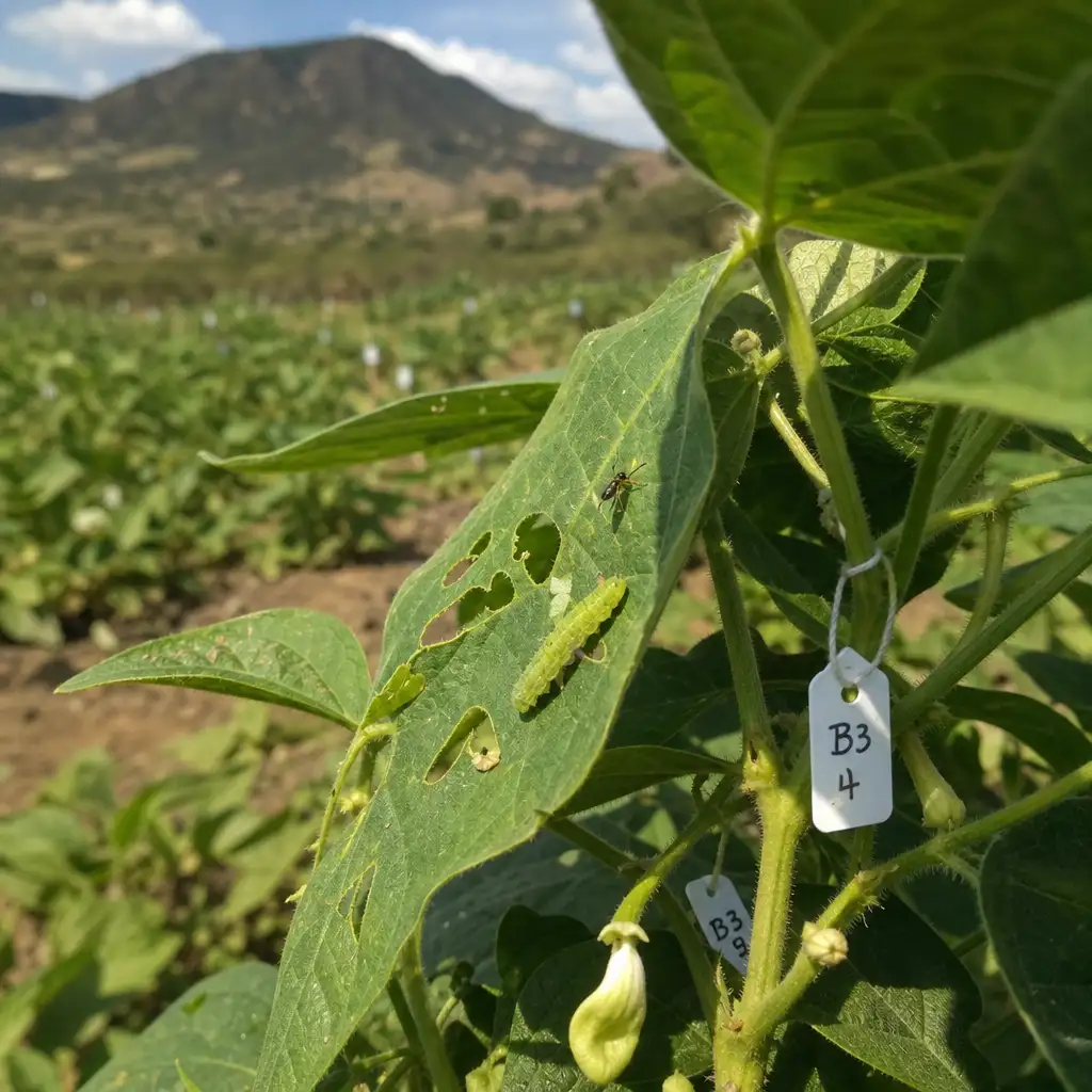 豆子识别毛虫口水后引来寄生蜂:抗虫农业的新变量不是更狠,而是更准