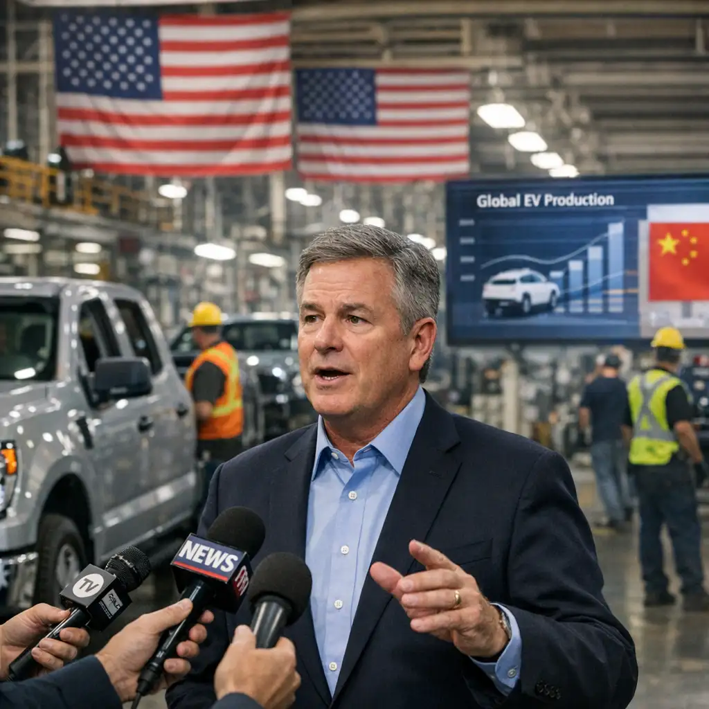 福特CEO警告中国汽车“别进美国”:这不只是贸易战,更是底特律的生存焦虑