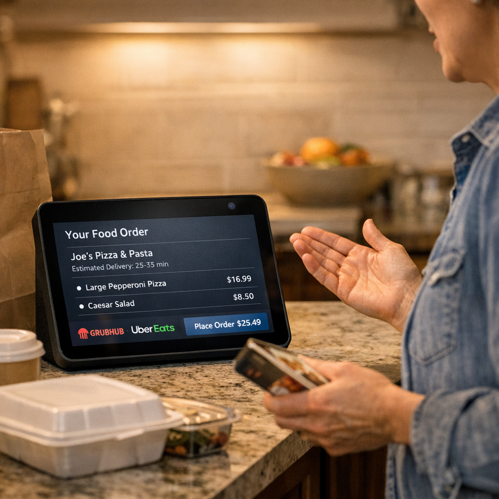 Alexa+开始替你点外卖：亚马逊要抢的，不只是语音入口