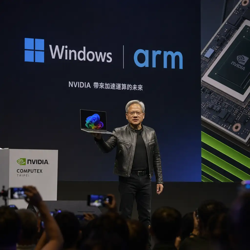 NVIDIA 的 Arm PC 传闻升温:Surface 若换芯,高通独占窗口就真要松了