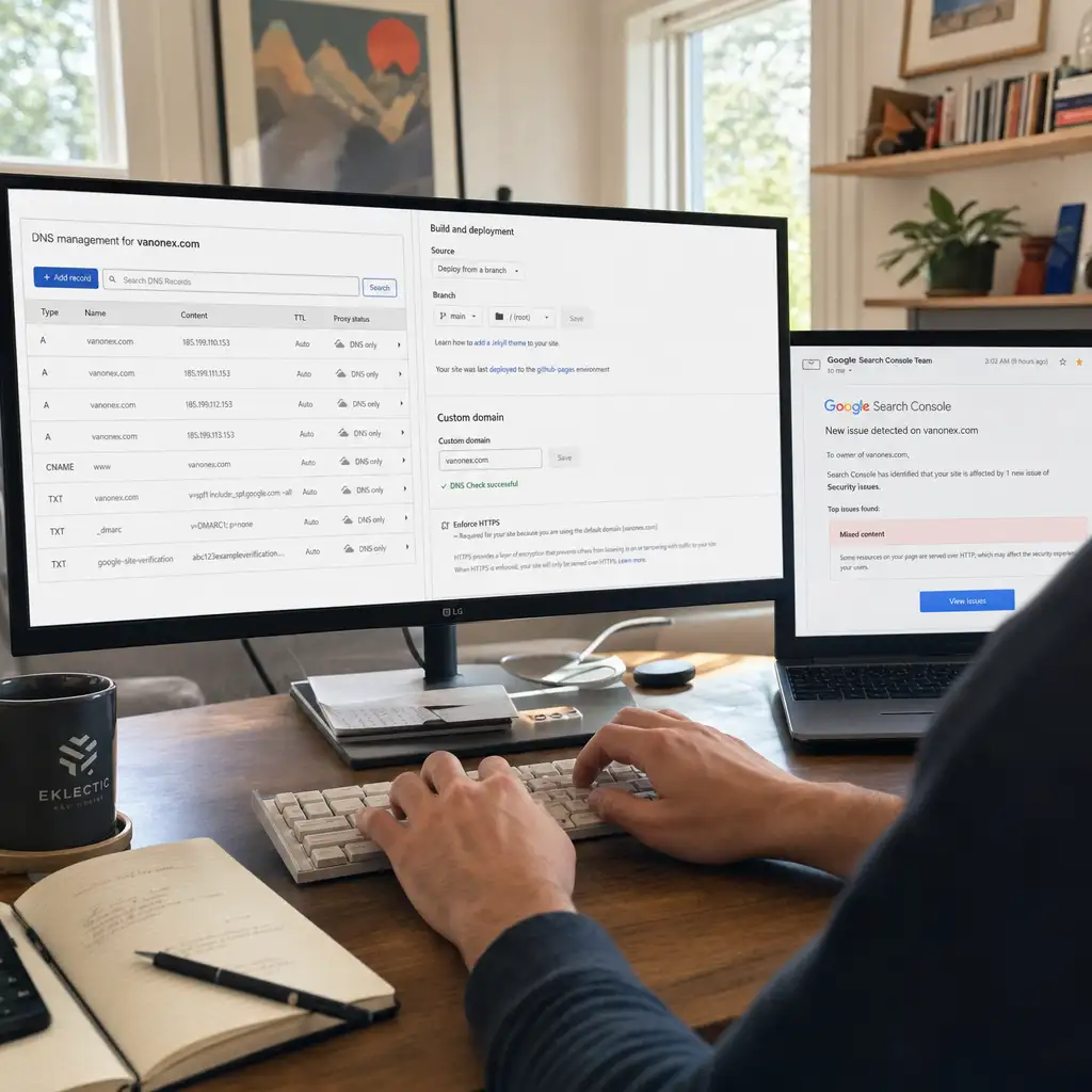 通配符 DNS 配太宽,GitHub Pages 子域名被陌生仓库拿去做博彩页