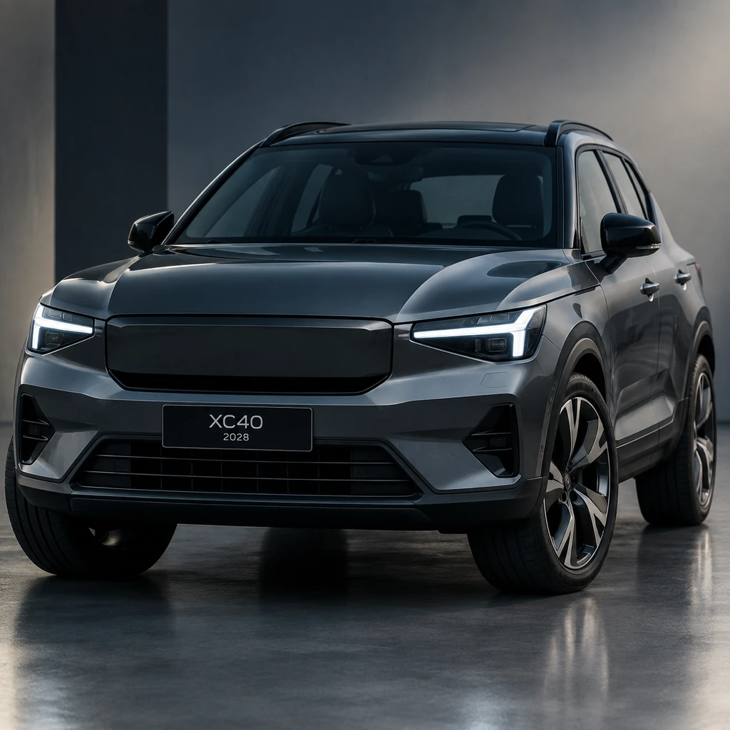 2028 Volvo XC40起售价推向4.4万美元:全系标配B5动力与外挂Gemini大屏