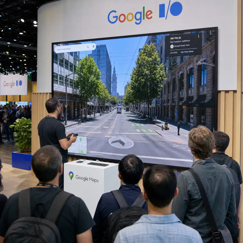 Google把街景接入Genie:真实道路能试玩,但别当城市数字孪生