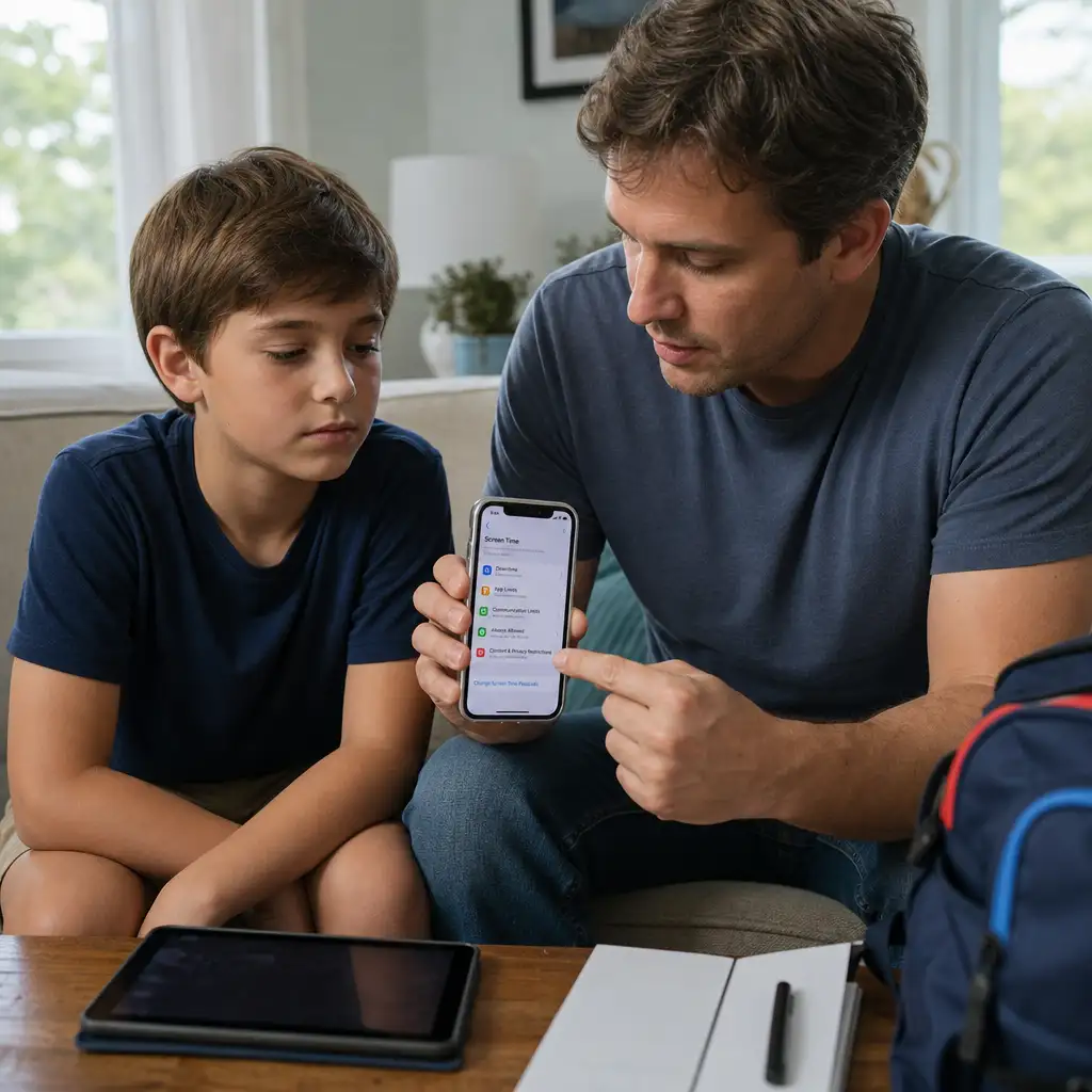 苹果把儿童 iPhone 管理做细:Screen Time 重设计,家长可管应用、网页和联系人
