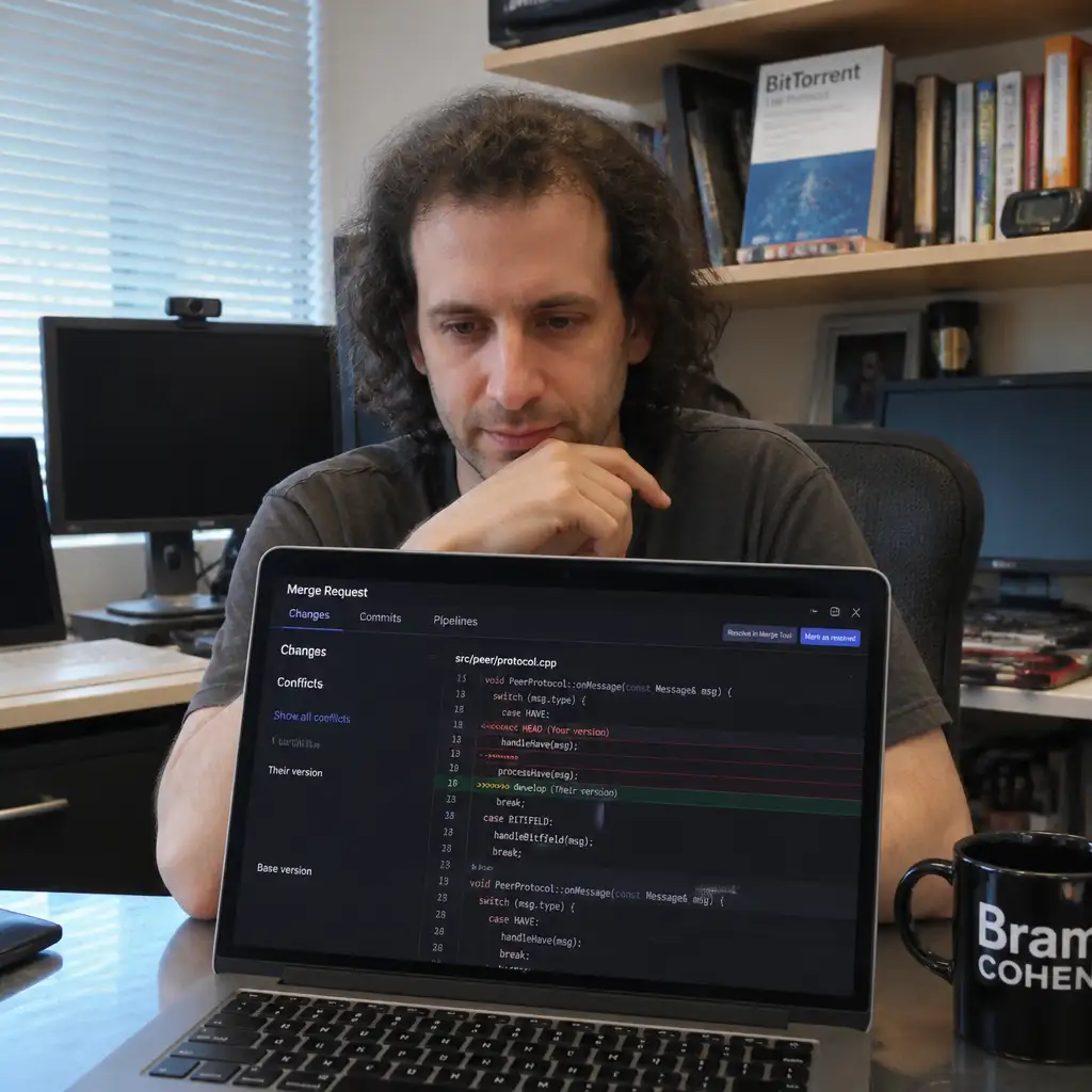 BitTorrent 之父想改写 Git:Bram Cohen 抛出 Manyana,版本控制终于要和“冲突地狱”算账了?