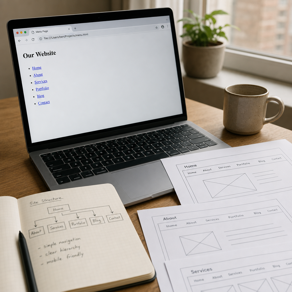 一个博客菜单的提醒:小 HTML 页面能替掉多少站内 JavaScript