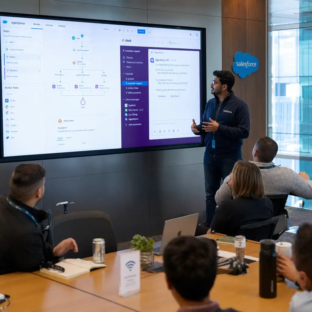 Salesforce让客户参与AI路线图:补齐最后一公里,也可能被短期需求带偏