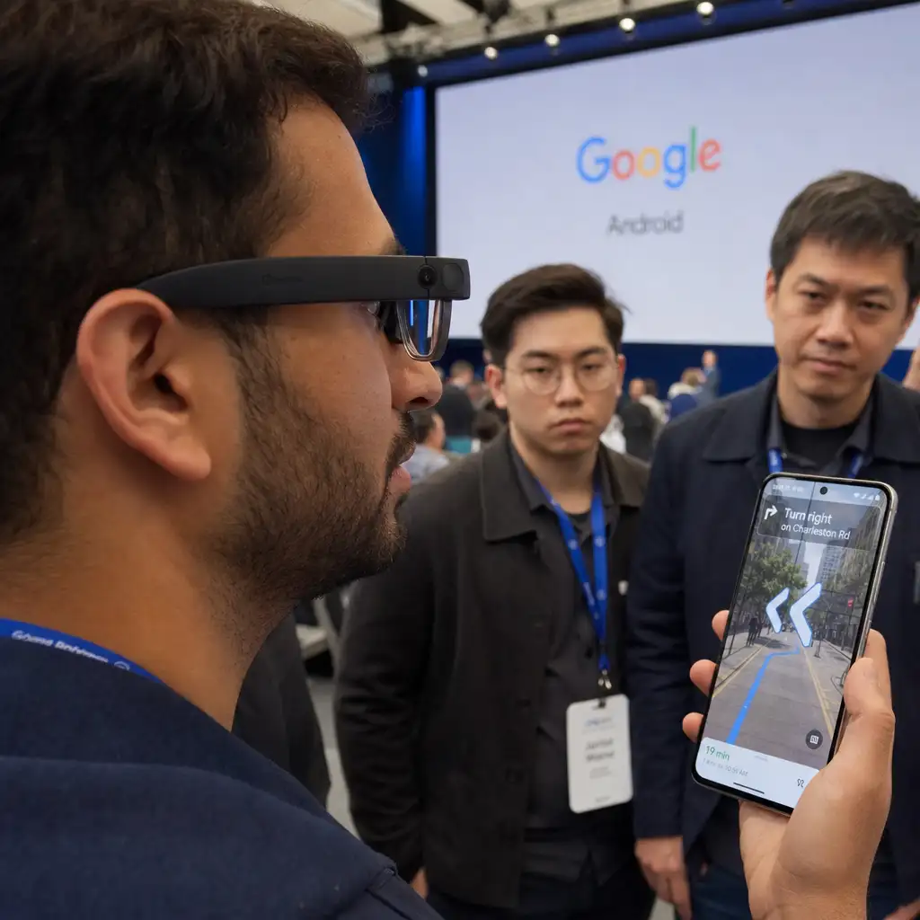 Google 的显示版 AI 眼镜快能用了,但现在还不是掏钱的时候