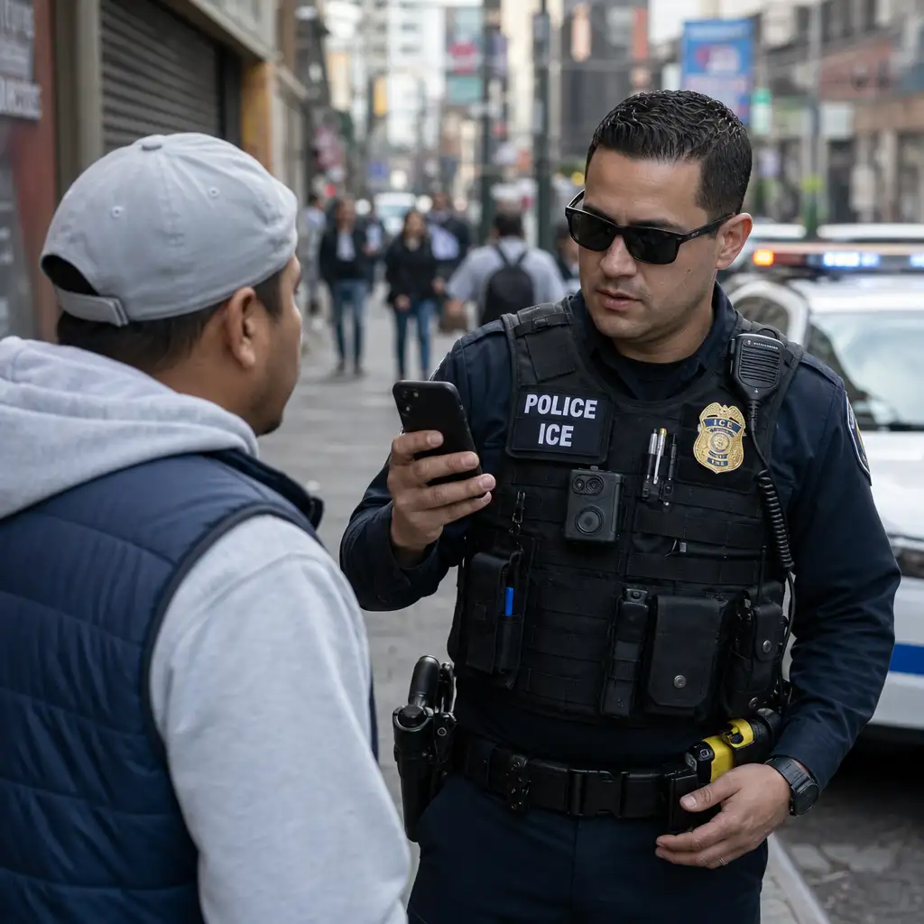 ICE 想把扫脸工具交给地方警察,边境正在被搬到街头
