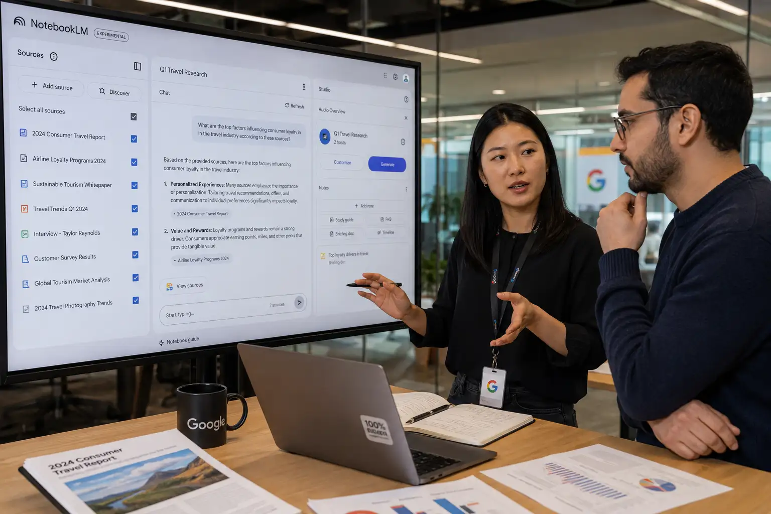 NotebookLM 接入 Gemini 3.5 和代码执行,Google 想把它从笔记工具推成研究工作台
