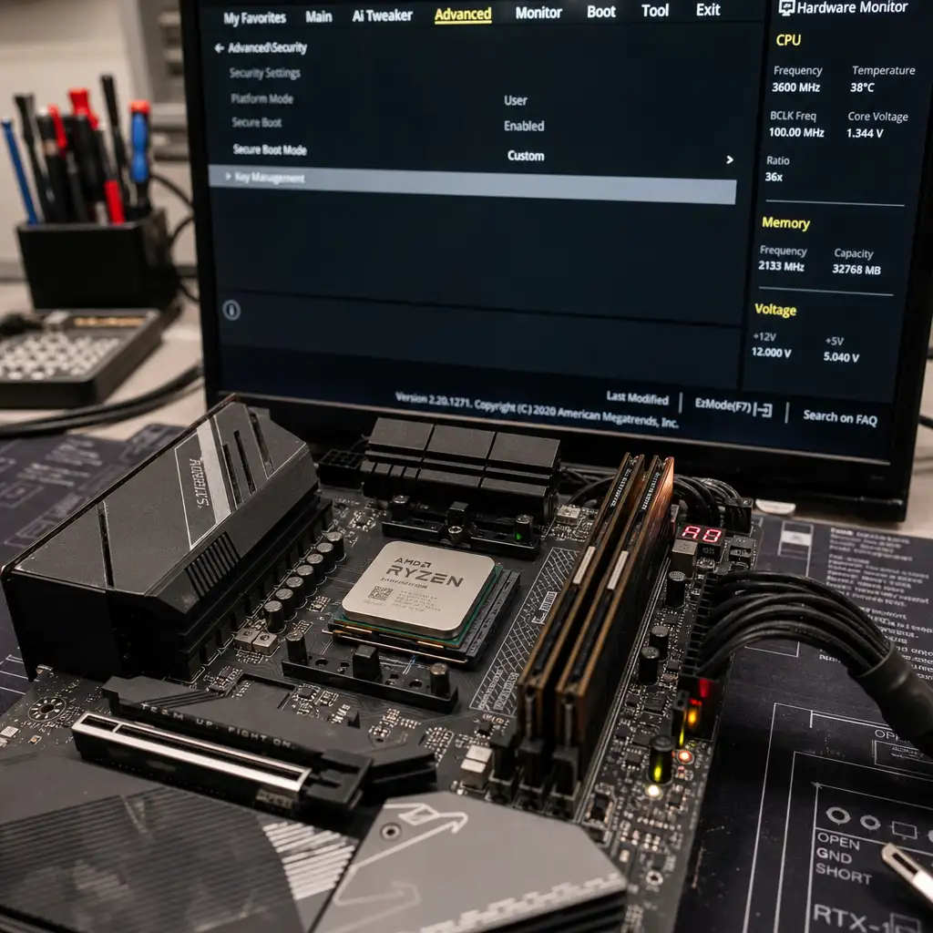 AMD 消费级 Ryzen 的 TSME 变不可用:更像产品线收口,不像普通 BIOS 故障
