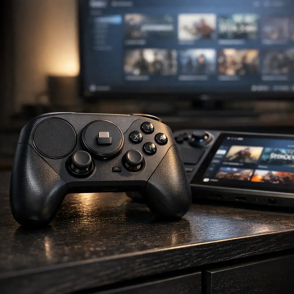 Steam Controller 99 美元评测出炉:Valve 的客厅梦,贵在那块“怪地方”