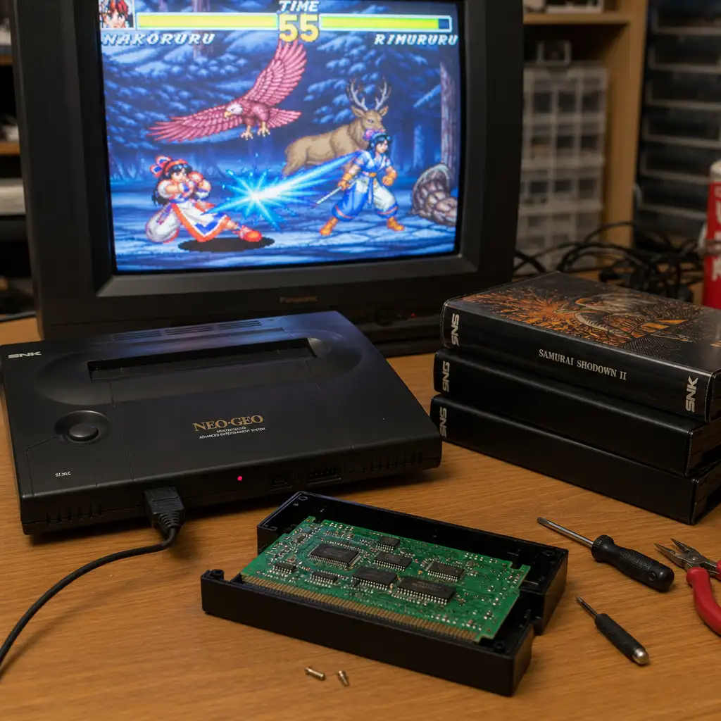 Neo Geo 不是跑不动《Doom》,而是缺一条把画面画出来的路