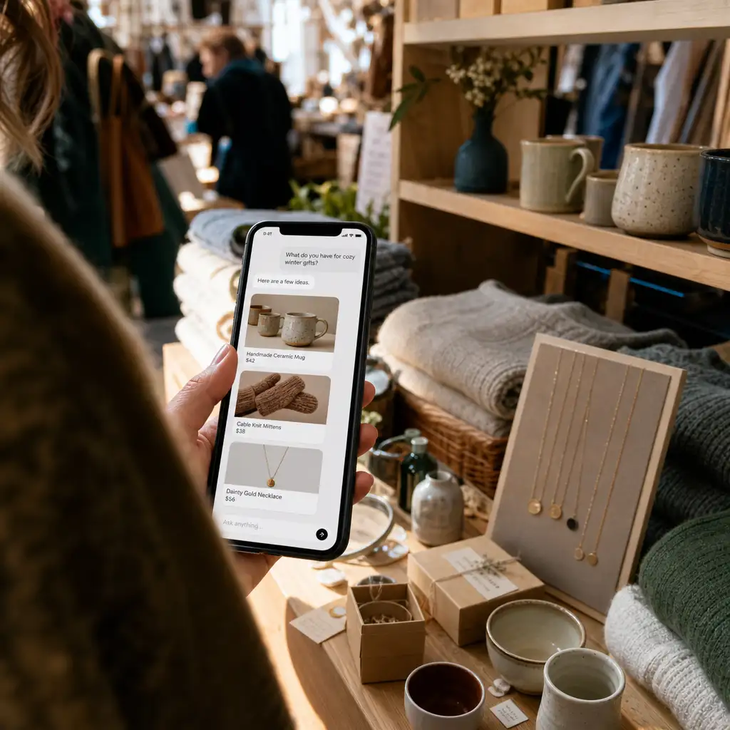 Etsy 进 ChatGPT:抢到对话入口,不等于拿回成交钥匙