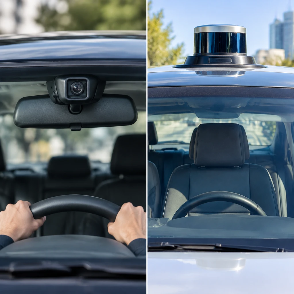 辅助系统只帮人踩刹车,无人出租车连驾驶座都是空的