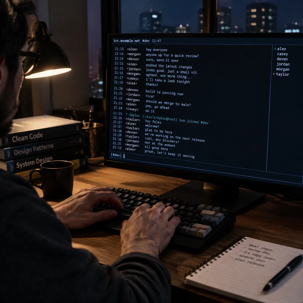 Parley 推出轻量去中心化聊天网络:用 35 岁 IRC 协议叫板 Matrix