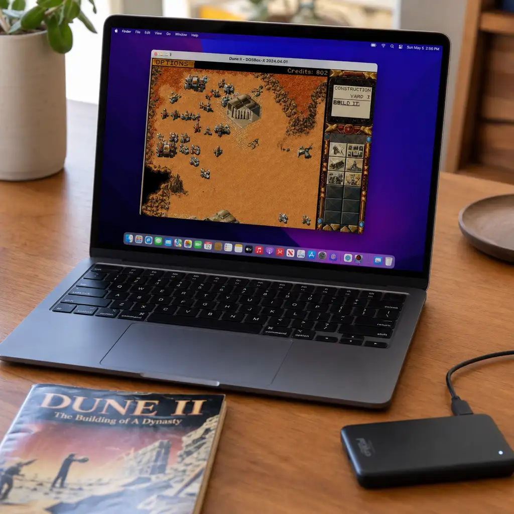 M 系列 Mac 玩 GOG 旧 DOS 游戏，不一定要装 x64 Windows