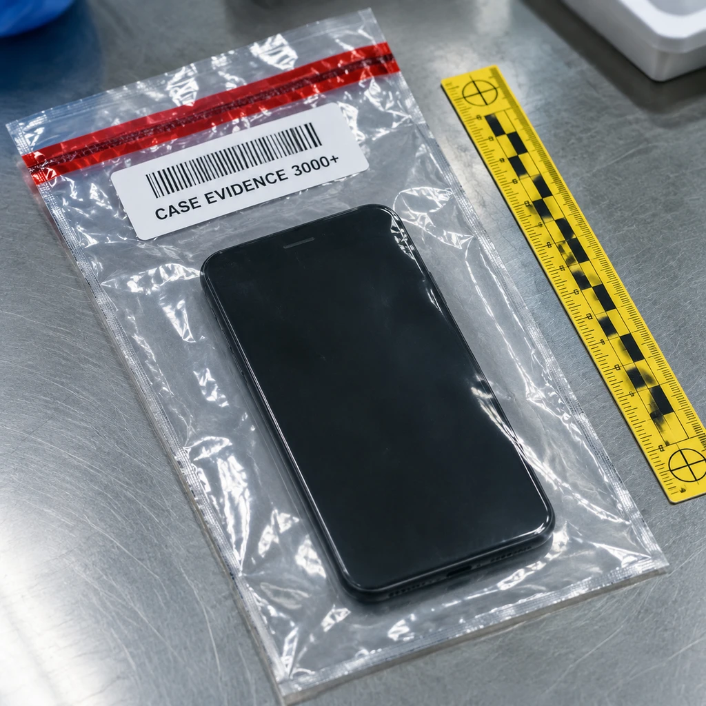 涉案设备中查获超3000份影像文件