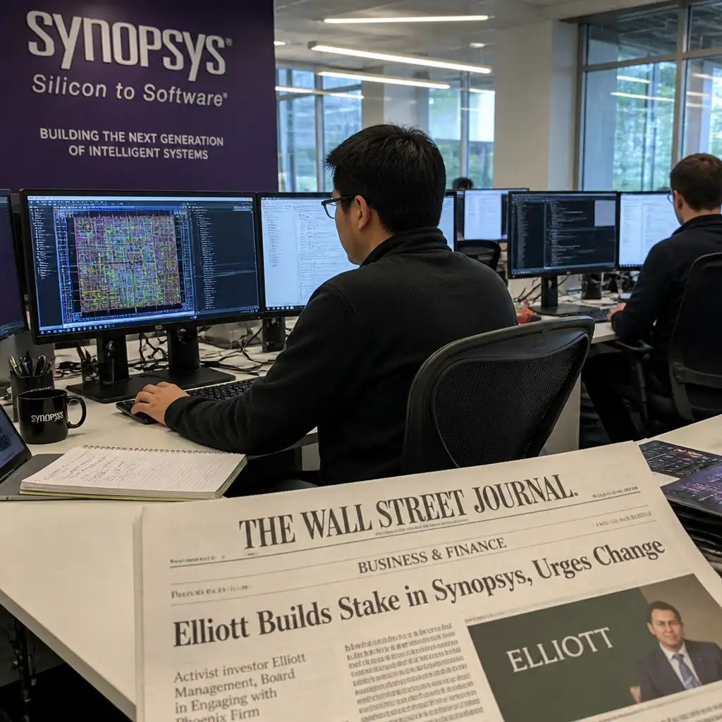 激进投资人盯上芯片设计“卖铲人”:Elliott重仓新思科技,EDA行业要起风了?