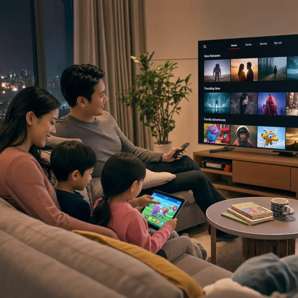 Netflix在亚洲推新版移动App：短视频入口和儿童游戏，争的是家庭停留时间