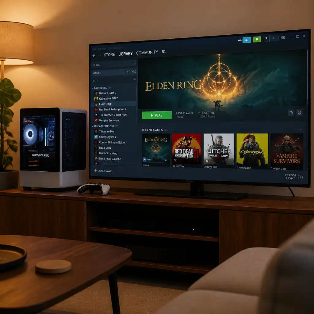 Valve 放开自组 Steam Machine:客厅游戏 PC 不必默认姓 Windows 了