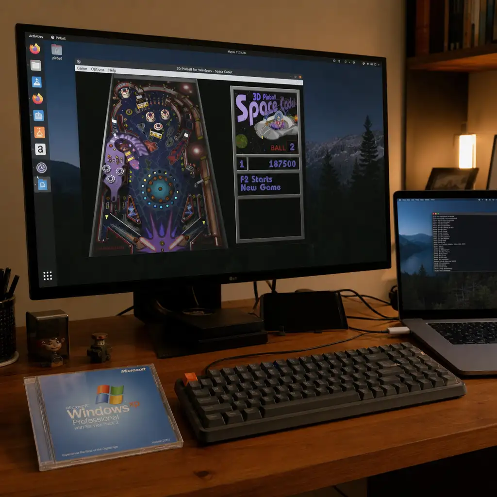 在 Linux 上重玩 XP 弹球:一条怀旧教程背后的版权难题