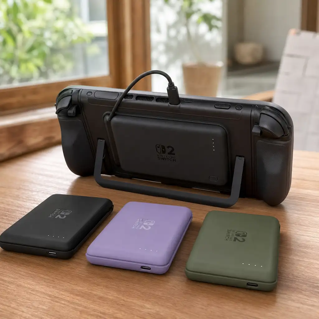 Belkin 给 Switch 2 做了个“续航握把”,但它不是无线充电