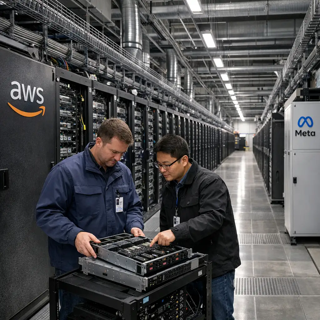 Meta 采购数百万颗 AWS Graviton:AI 算力战开始从 GPU 抢货转向云端算账