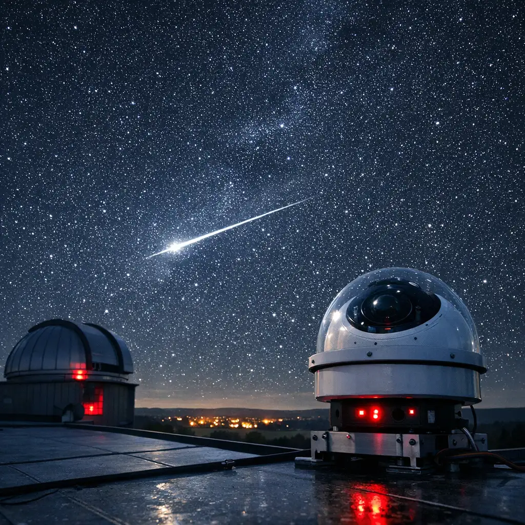 欧洲天空装上“行车记录仪”:AllSky7 如何把流星火球变成一张跨国监测网
