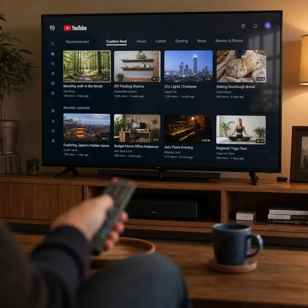 YouTube 的 AI 自定义视频流:你能点菜,但厨房没换