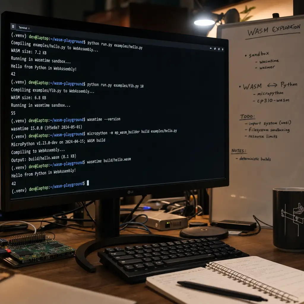 micropython-wasm 0.1a2:一个 CLI 小更新,点到 AI 编程的硬门槛