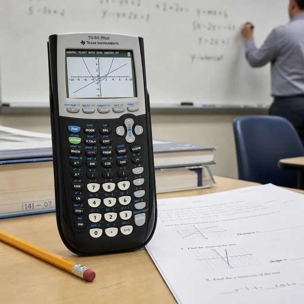 TI-84 Evo:德州仪器把计算器做成了考场门票