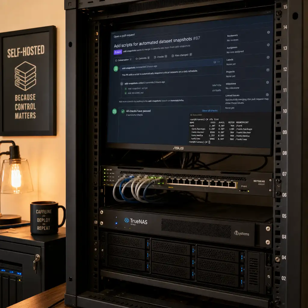 把 AI 编码代理关进 Git:一个 homelab 运维方案的真正价值