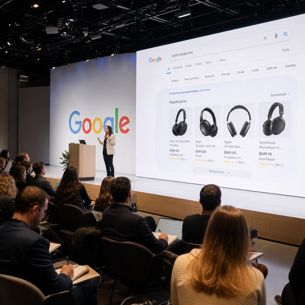 Google在AI Mode里测试广告:搜索广告开始进入对话推荐