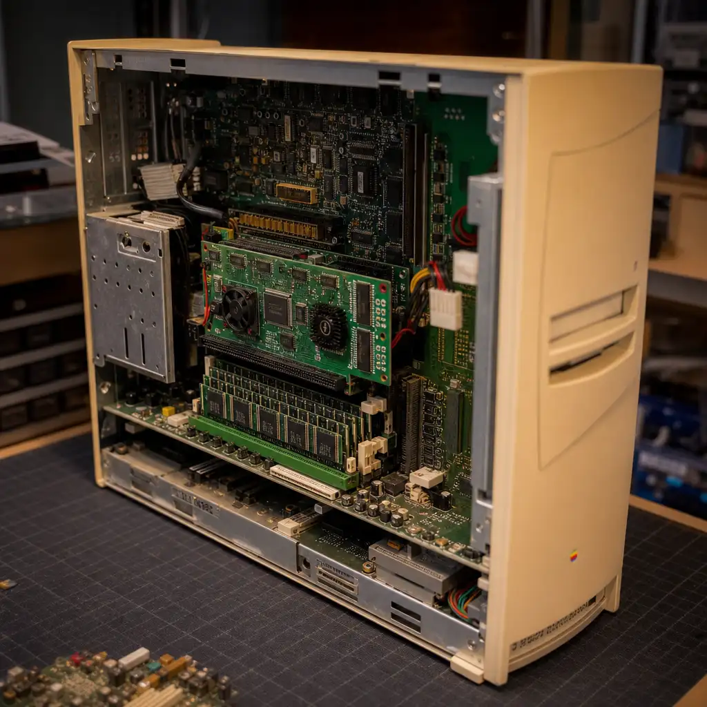 给苹果 WGS 9150 换上 400MHz G3,MkLinux 为什么没有快到三倍