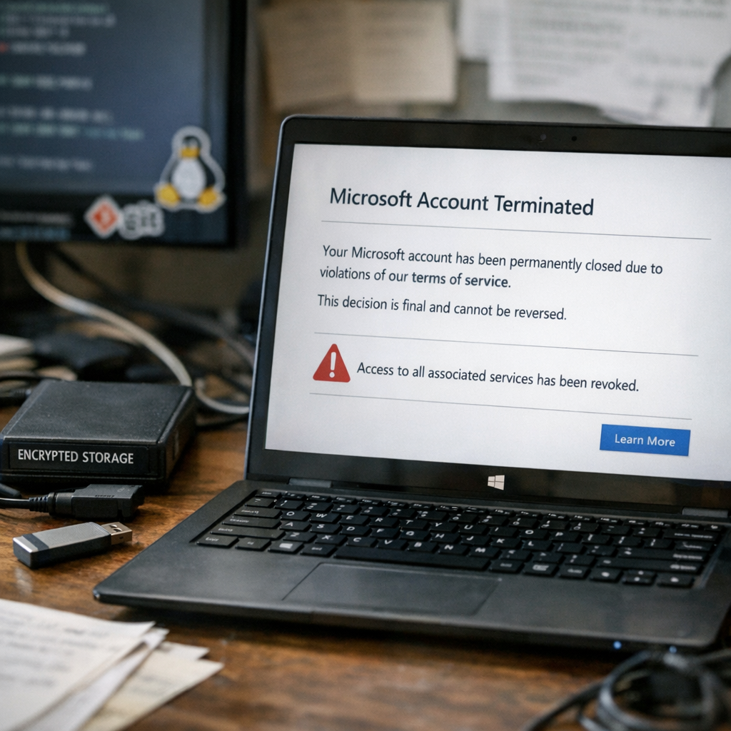 一纸封禁卡住 VeraCrypt:当微软账户失效,开源加密软件的 Windows 生命线也被掐住了