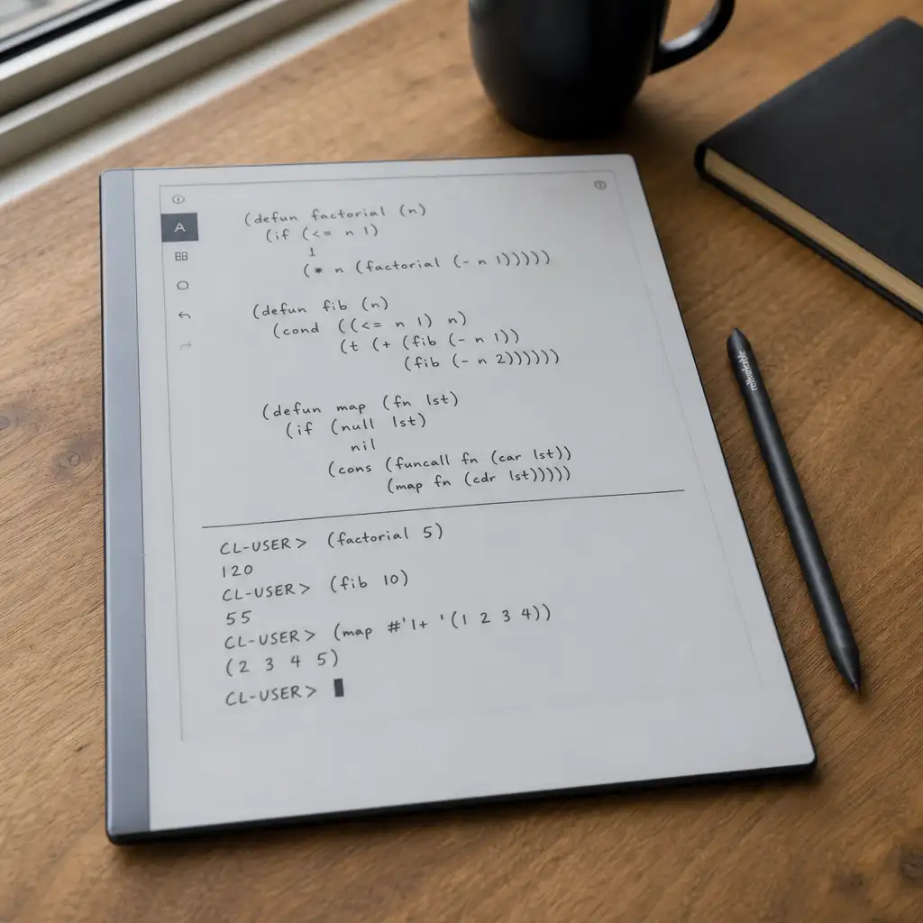Edsger:在 reMarkable 2 上手写 Clojure,像工具,更像实验
