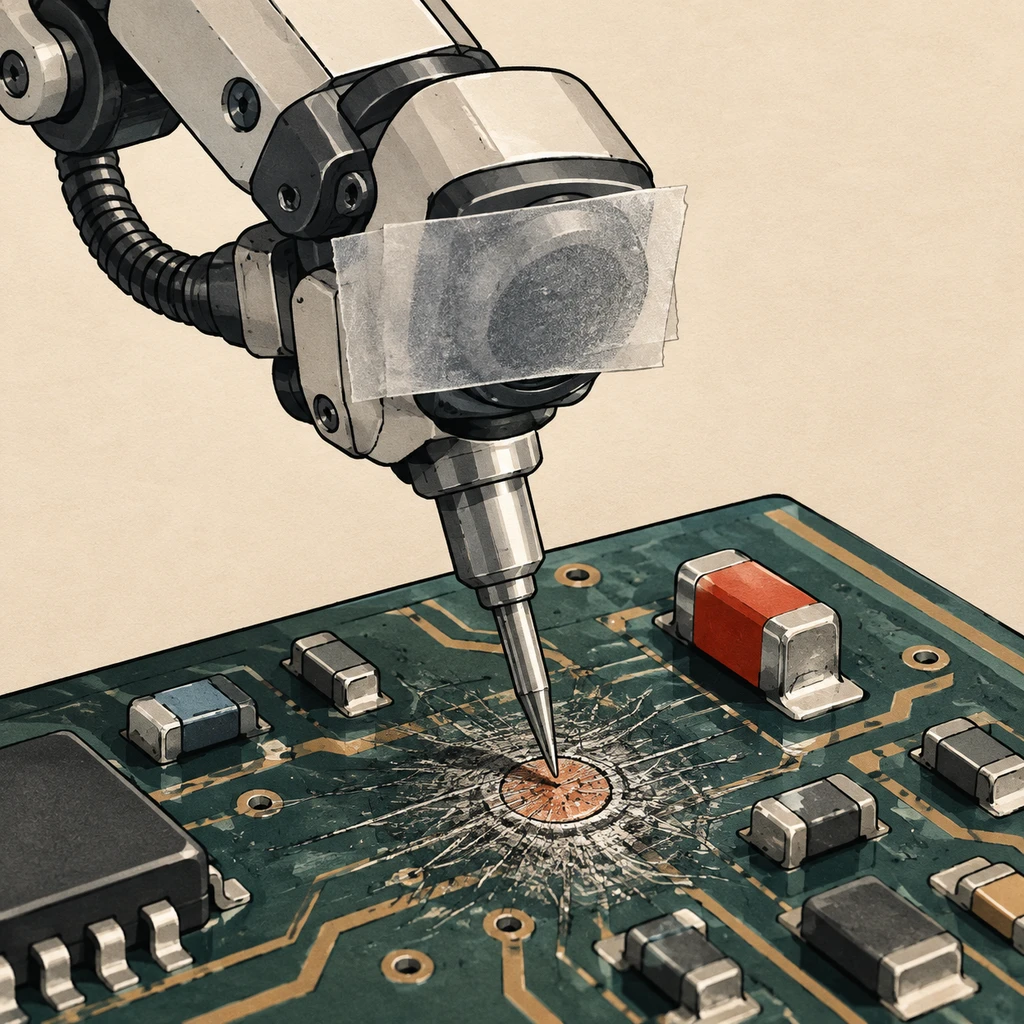 终端视野被机械截断后,系统不得不多次追加探测以确认运行状态(示意图)