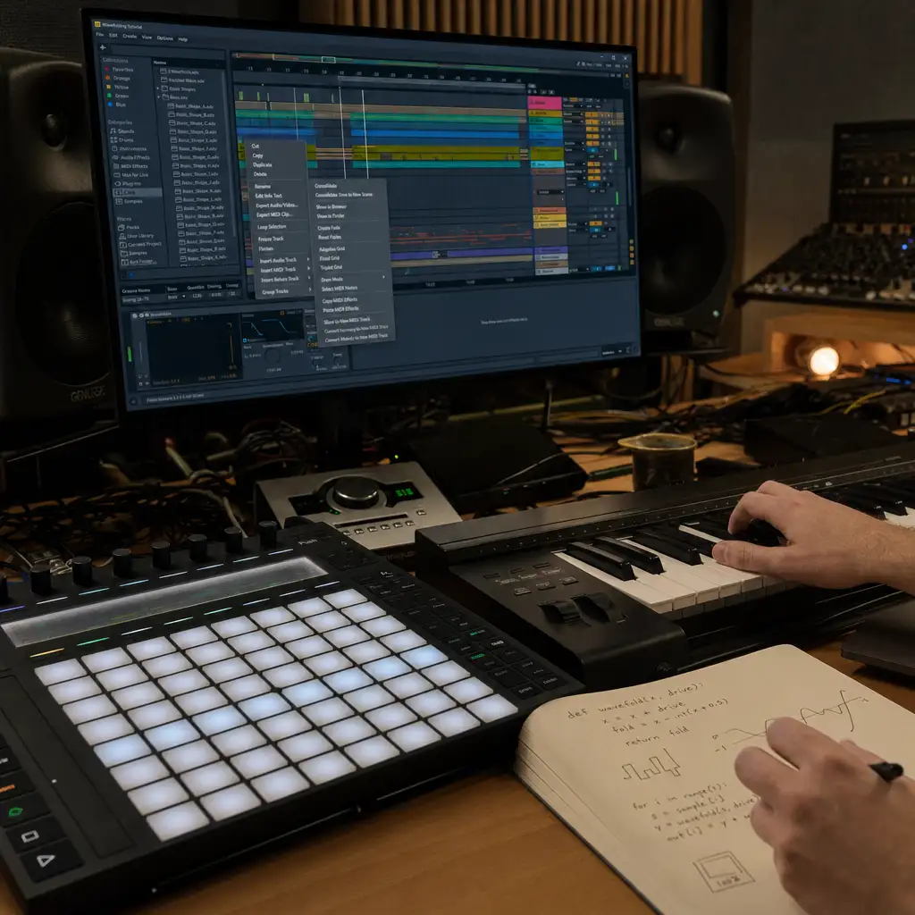 Ableton 让 Live 支持 JavaScript 扩展:右键能改工作流,但别急着上车