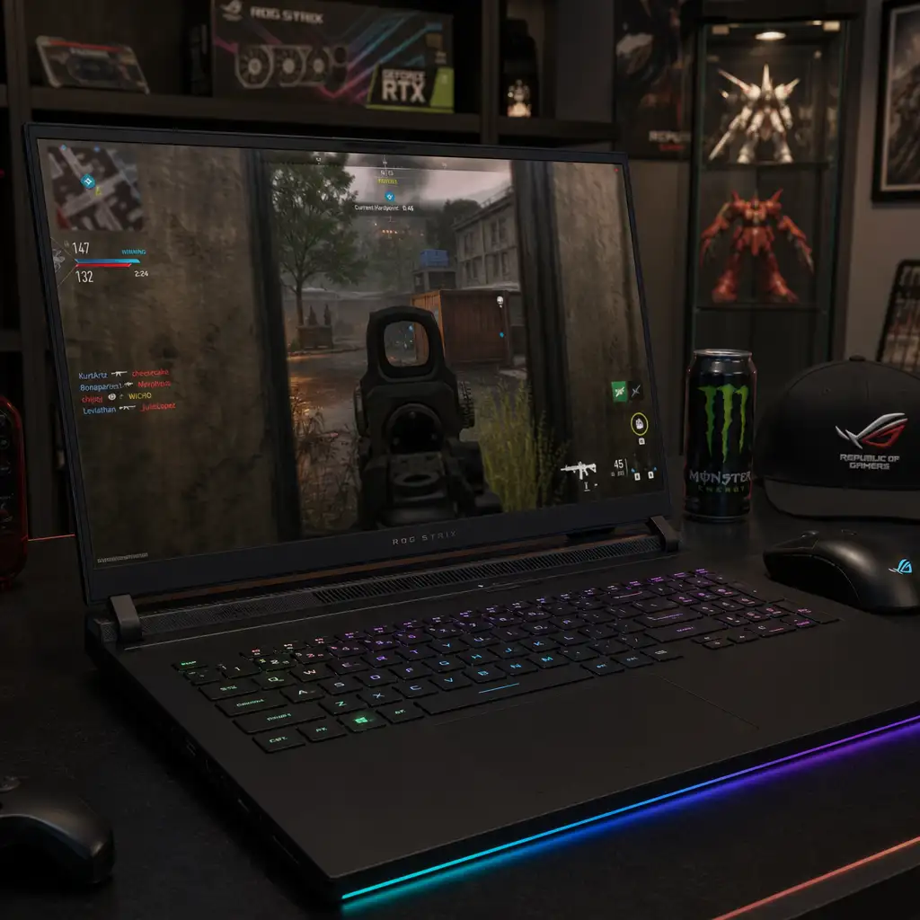 华硕 ROG Strix Scar 18 试玩:这次真正抢戏的是 4K 240Hz ELMB Mini LED 屏