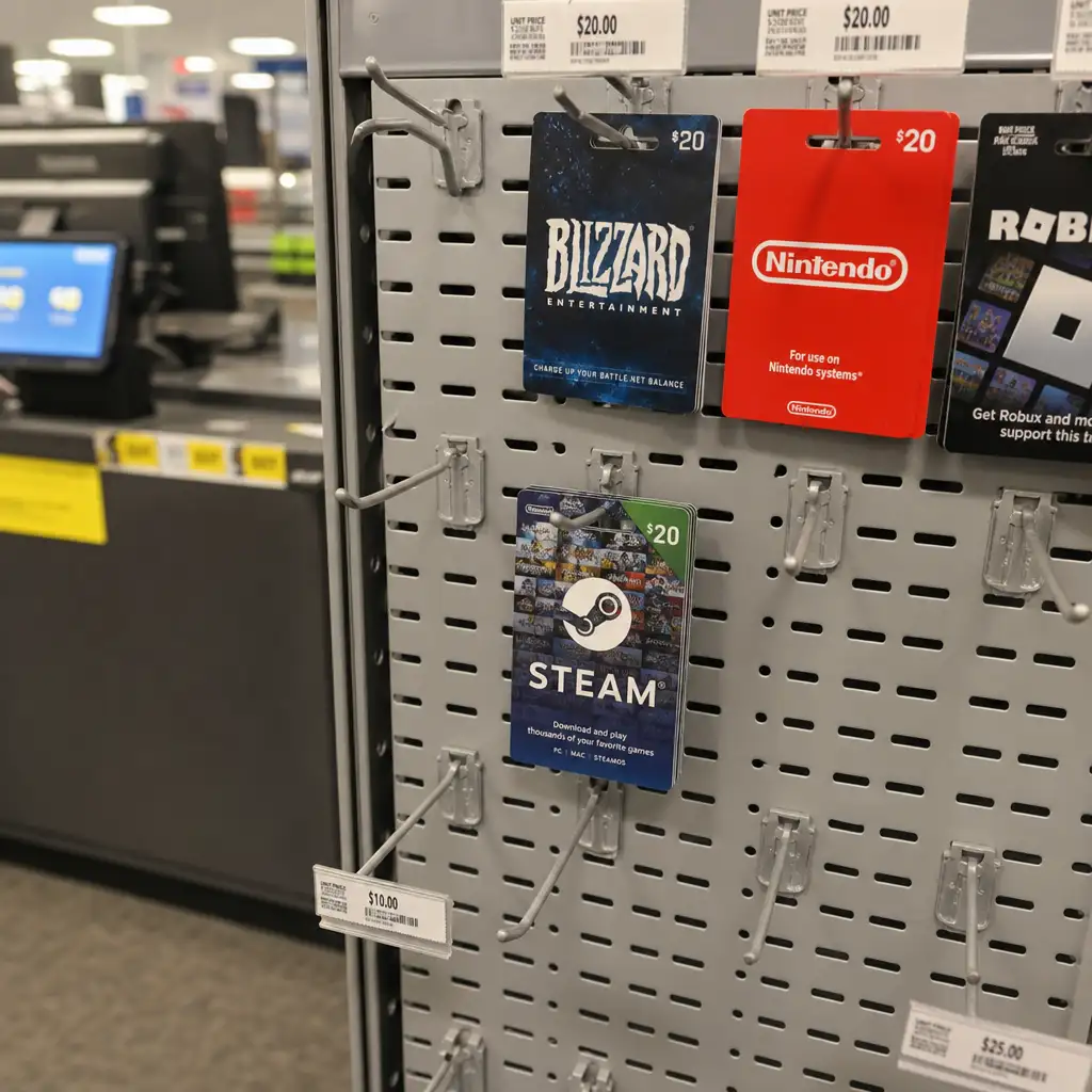 Valve 停售实体 Steam 礼品卡:不是取消充值,是收掉一个诈骗入口