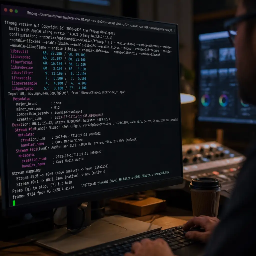 统治全网视频的“隐形大神”:终于有人把 FFmpeg 讲成大白话了