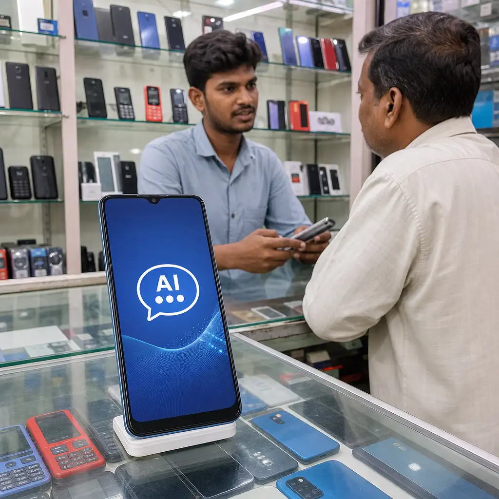 HMD印度低价5G新机预装Indus:本地AI要先过入口这一关