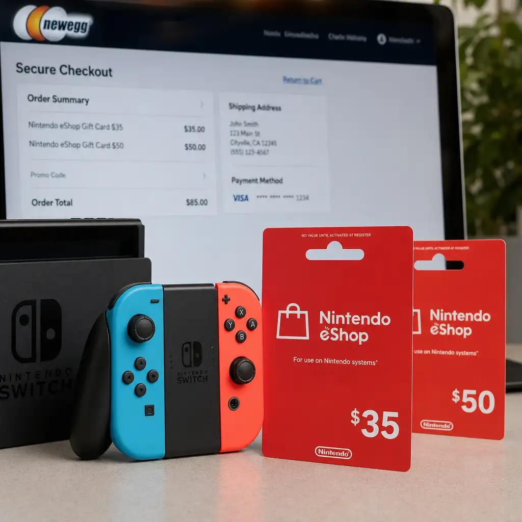 Newegg 把 100 美元任天堂 eShop 礼品卡卖到 80.50 美元,适合谁提前囤?