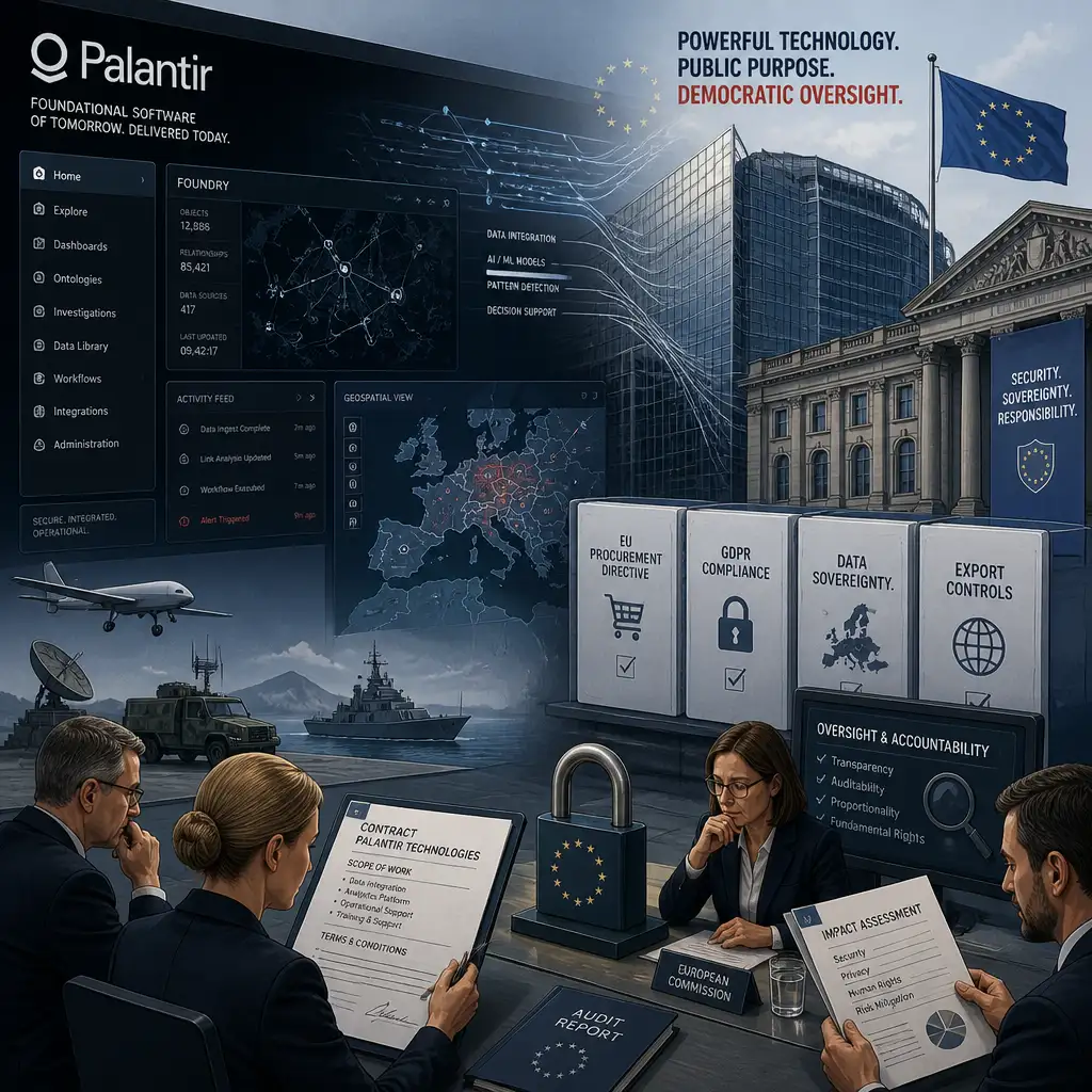 Palantir把国防生意写成道德义务,欧洲为何更该警惕