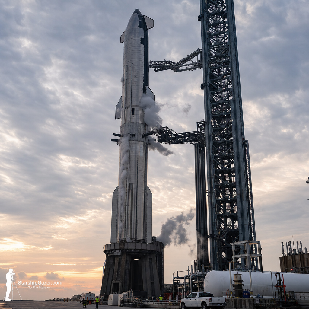 星舰V3没飞成：T-40秒那枚液压销，比124米火箭更说明问题