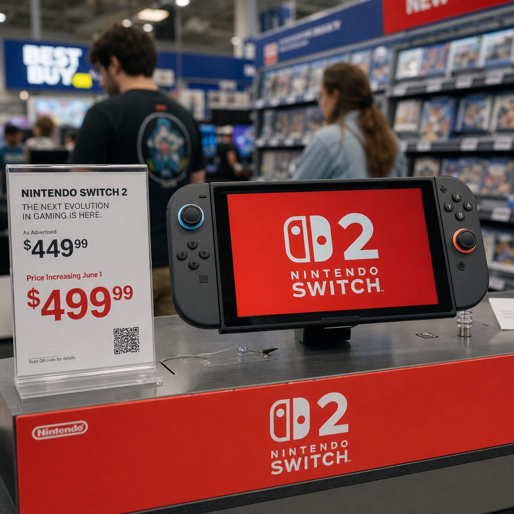 Switch 2 涨到 499.99 美元：主机越等越便宜的老规矩，任天堂也守不住了