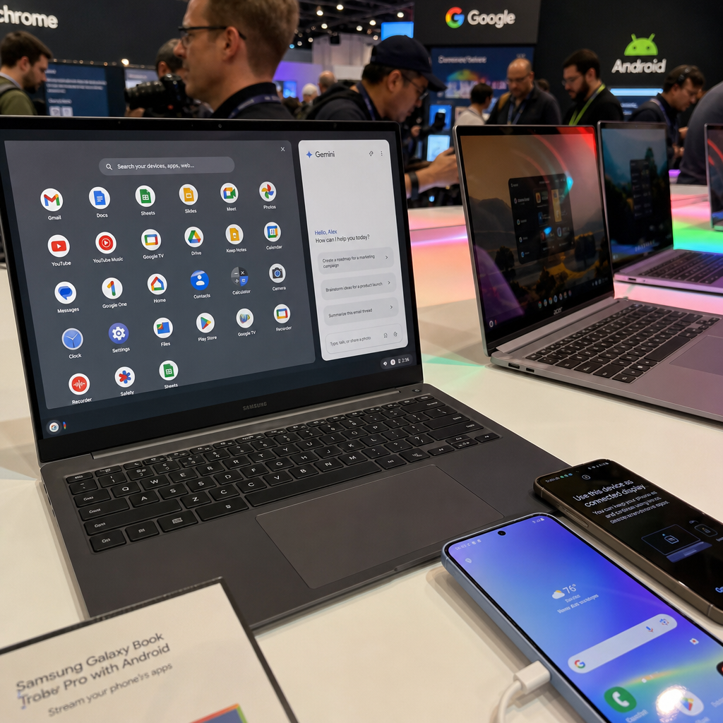 Googlebook 上桌：Android 笔记本不是换壳，最大问题是它为何存在
